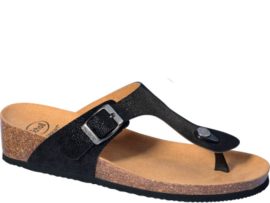 Scholl Gandia Papucs - Fekete