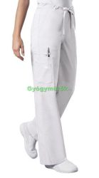 Workwear Stretch, Unisex fehér nadrág