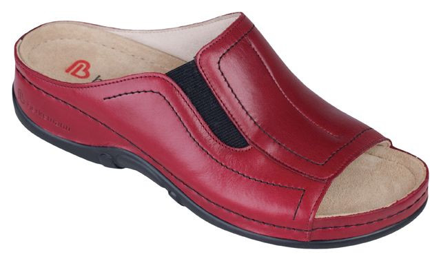 Image of Berkemann Isabella bordó női papucs, klumpa
