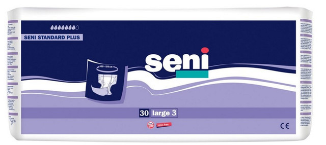 Image of Seni Standard Plus L (3200ml) 30X