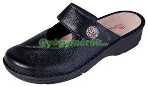 Image of Berkemann Heliane női klumpa, papucs - fekete