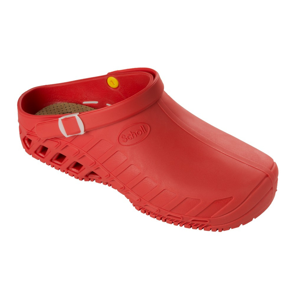 Image of Scholl Clog Evo női-férfi papucs - piros